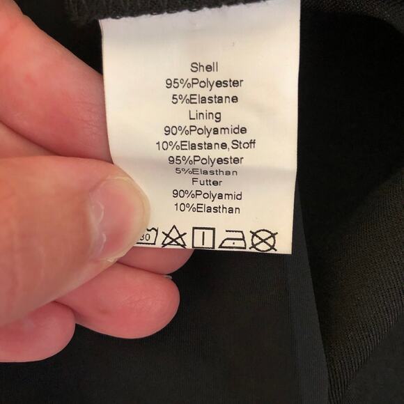 Hanna Nikole NWT Women's Black Skort Stretch Activewear Size 18W - Picture 9 of 9